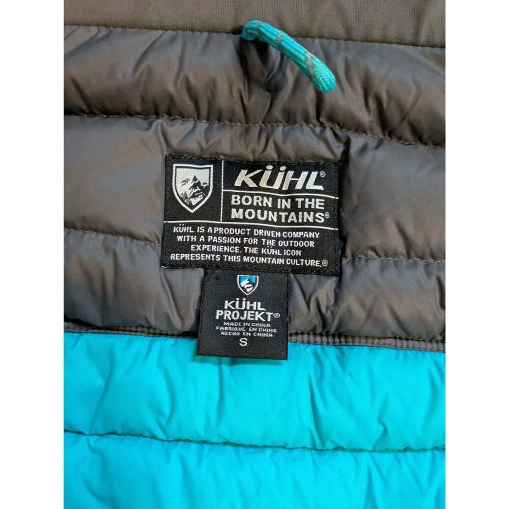 KUHL Women’s Charcoal Down Jacket Size Small